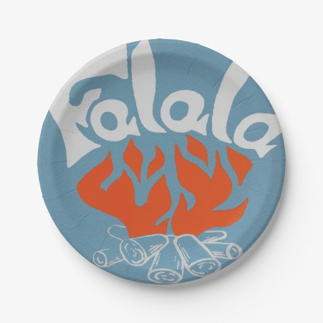 FaLaLa Paper Plate (Front)
