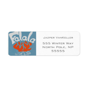 FaLaLa Return Address Label
