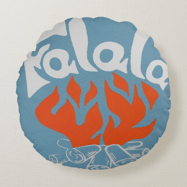 FaLaLa Round Cushion (Front)