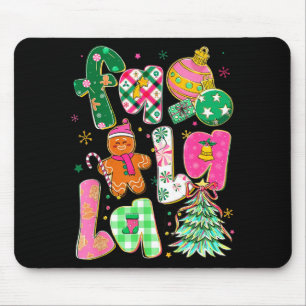 Falala Sublimation Gingerbread Preppy Christmas Co Mouse Pad