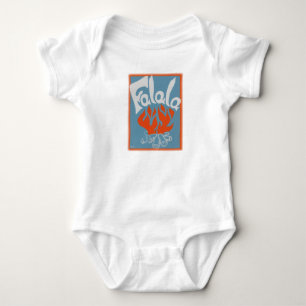 FaLaLa Vintage Block Print Baby Bodysuit