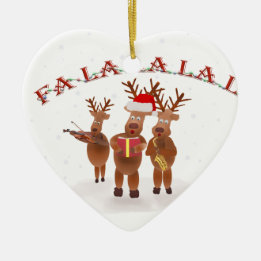 FALALALA.png Ceramic Ornament
