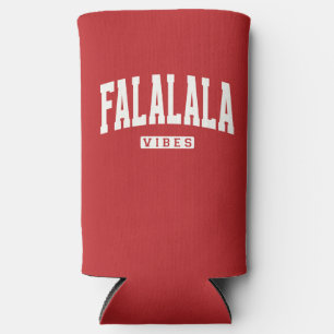 FALALALA VIBES Holiday Seltzer Can Cooler