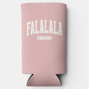 FALALALA VIBES Holiday Seltzer Can Cooler
