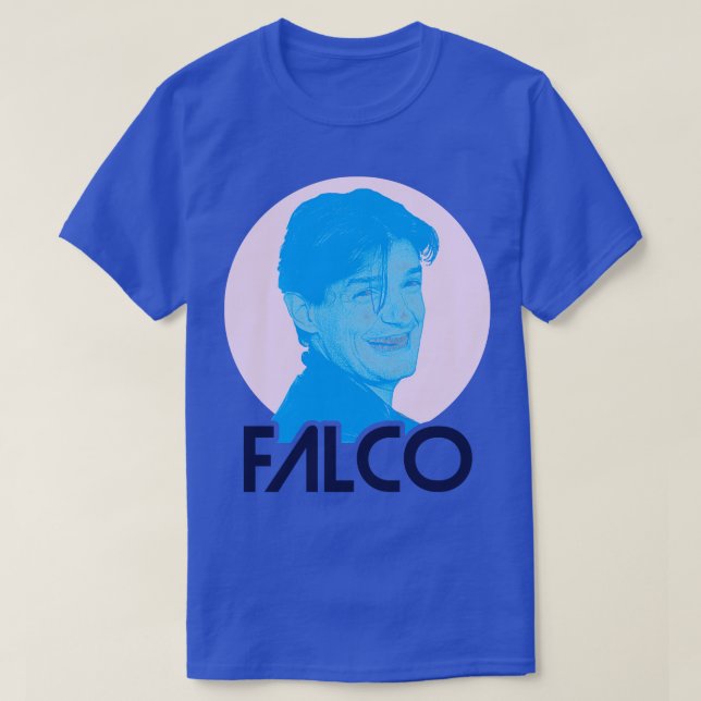 Falco Retro 80s Tribute T-Shirt (Design Front)