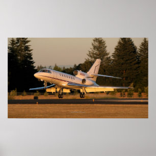 Falcon 50 Touchdown Poster