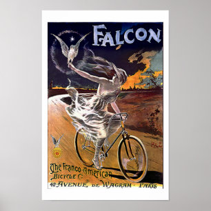 Falcon Bicycle-c1890 Poster