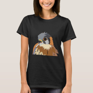 Falcon Bird Illustration T-Shirt