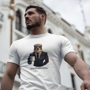 Falcon Businessman Loading Focus Coffee Tri-Blend Shirt