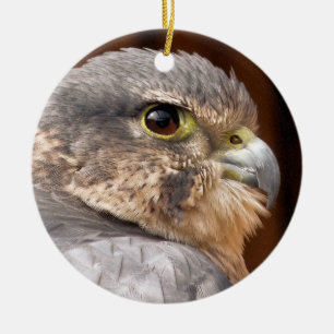 FALCON CERAMIC ORNAMENT