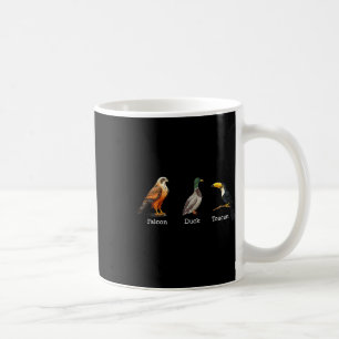 Falcon Duck Toucan Birds Subtle Anti Trump Coffee Mug