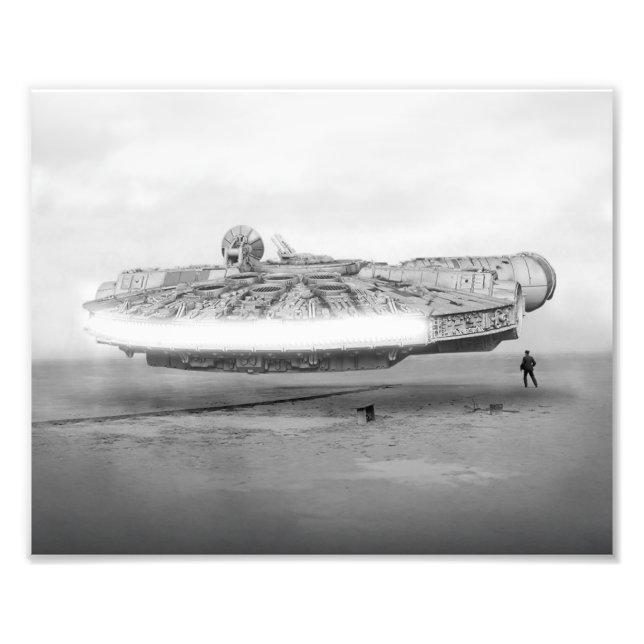 Falcon First Flight Photo Print (Front)