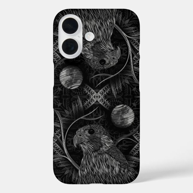 Falcon Full Moon Case-Mate iPhone Case (Back)