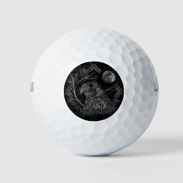Falcon Full Moon Golf Balls (Front)