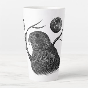 Falcon Full Moon Monogram Latte Mug