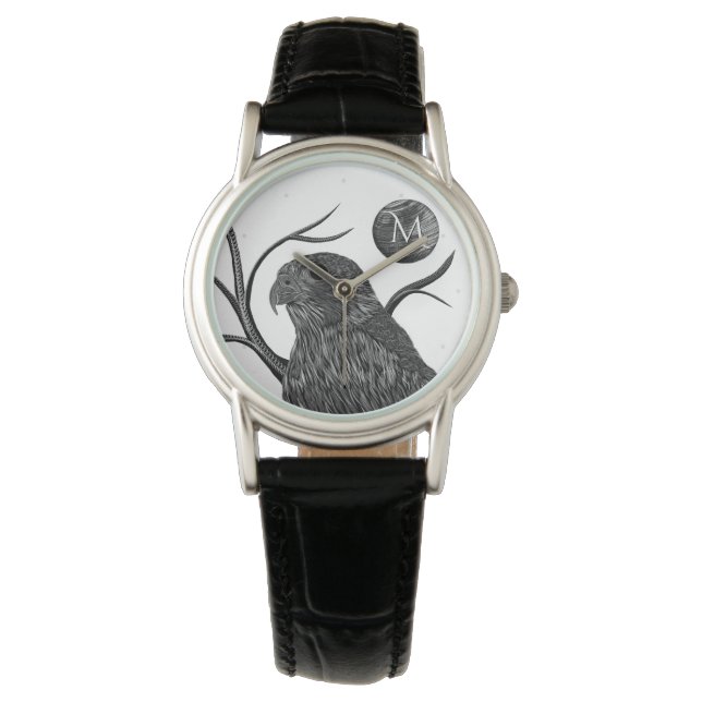 Falcon Full Moon Monogram Watch (Front)