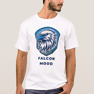 Falcon Mood Bold & Elegant Arabic Design T-Shirt