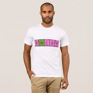 Falcon periodic table name shirt
