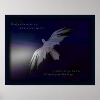 Falcon ~ Police Tribute Poster