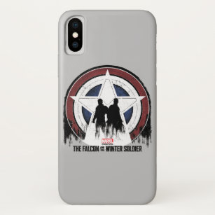 Falcon & Winter Soldier Shield Silhouettes Case-Mate iPhone Case