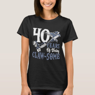 Falconer 40 Years Birthday Falconry T-Shirt