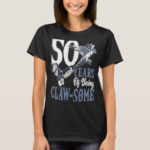 Falconer 50 Years Birthday Falconry T-Shirt