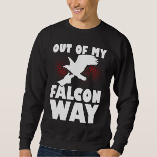 Falconer Falcon Hunter Falconer Tracker Duck Hunte Sweatshirt
