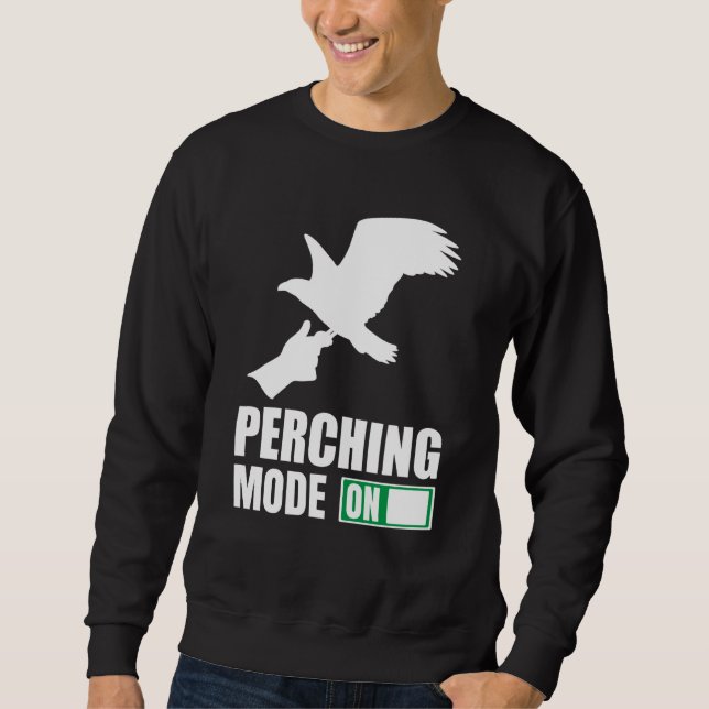 Falconer Falcon Hunter Falconer Tracker Duck Hunte Sweatshirt (Front)