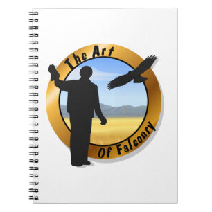 Falconer Medallion Round Notebook