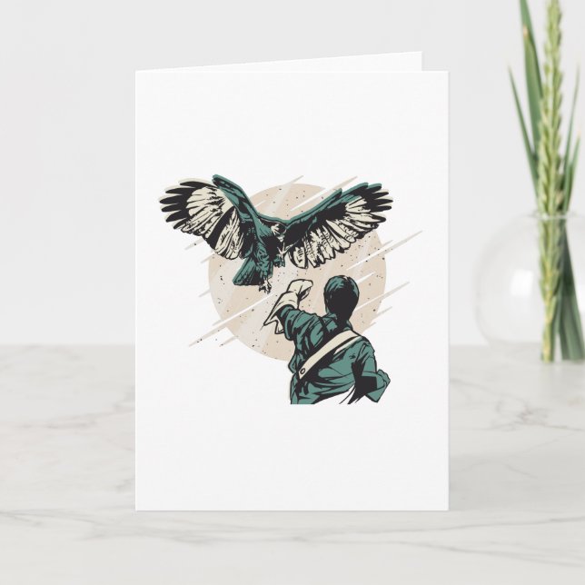 Falconry Card (Front)