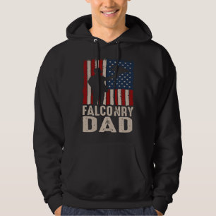 Falconry Dad Falconer Hawker Falcon  Hawking Exper Hoodie
