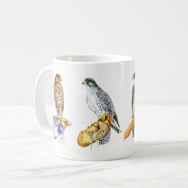 Falconry Mug (Front Left)