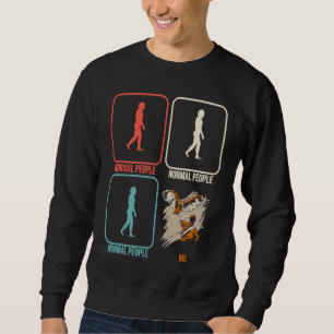 Falconry Ornithology Birder Falconer normal people Sweatshirt