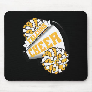 Falcons Cheer Ck To School Cheerleading Spirit Gy Mouse Pad