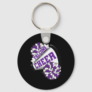 Falcons Cheer Ck To School Cheerleading Spirit P Key Ring