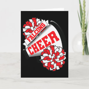 Falcons Cheer Ck To School Cheerleading Spirit R Card