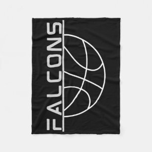 Falcons Sketll Fleece Blanket