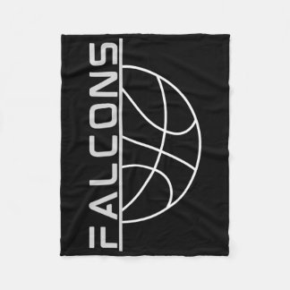 Falcons Sketll Fleece Blanket