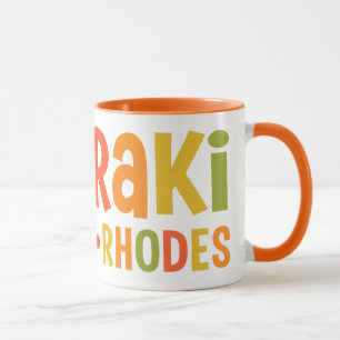 Faliraki Rhodes custom name mugs