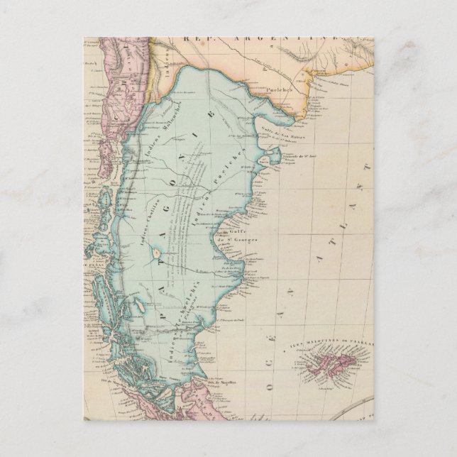 Falkland Island Postcard (Front)