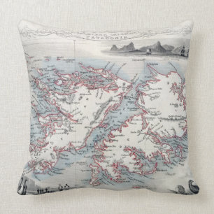 Falkland Islands and Patagonia, from a Series of W Cushion