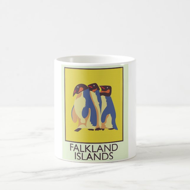 Falkland Islands Coffee Mug (Center)