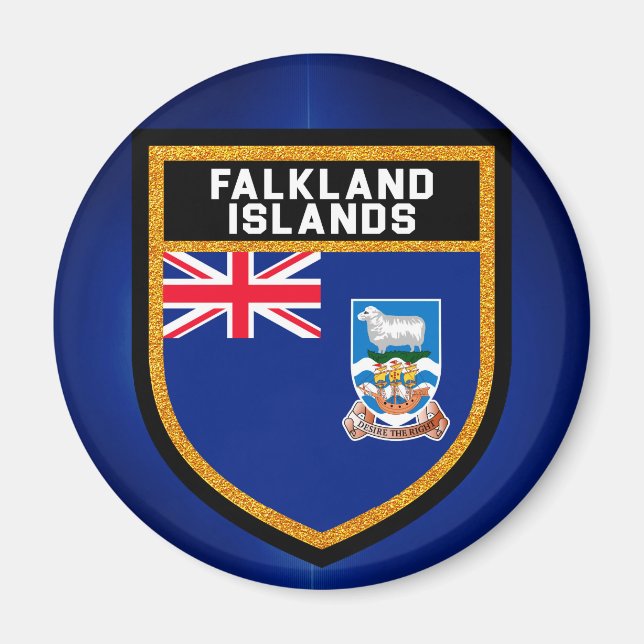Falkland Islands Flag Magnet (Front)