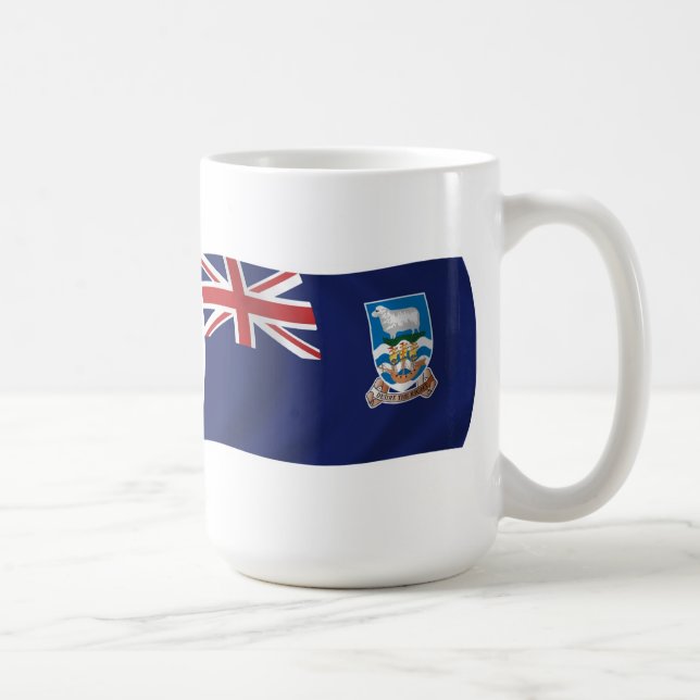 Falkland Islands Flag Mug (Right)