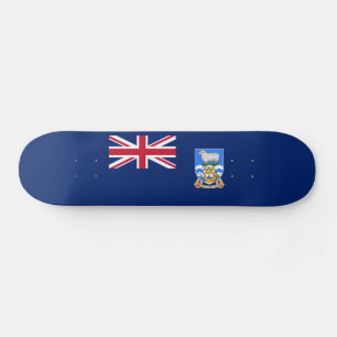Falkland Islands Flag Skateboard