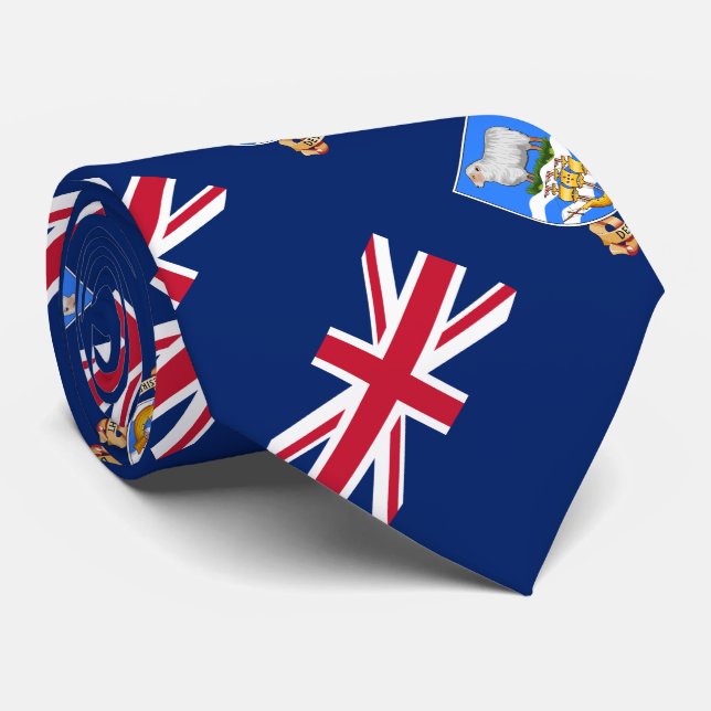 Falkland Islands Flag Tie (Rolled)