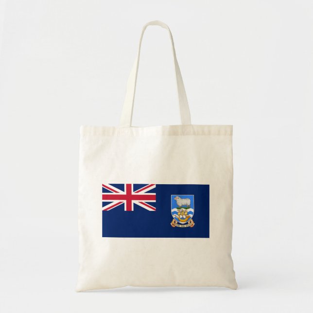 Falkland Islands Flag Tote Bag (Front)