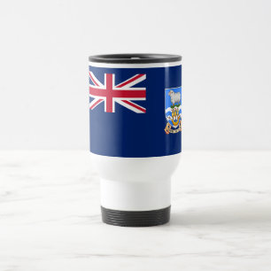 Falkland Islands Flag Travel Mug