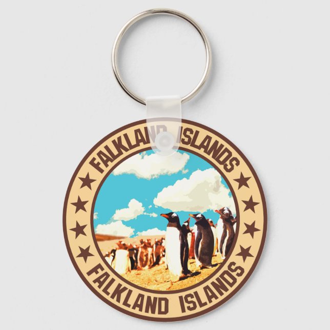 Falkland Islands                                   Key Ring (Front)