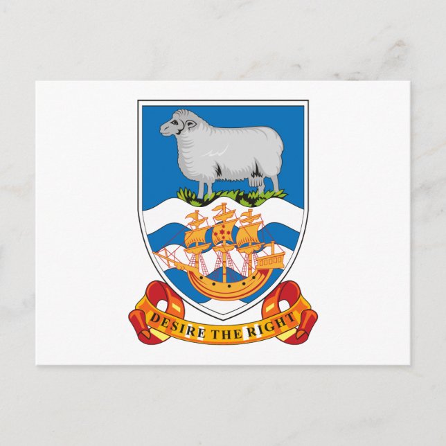 Falkland Islands Postcard (Front)